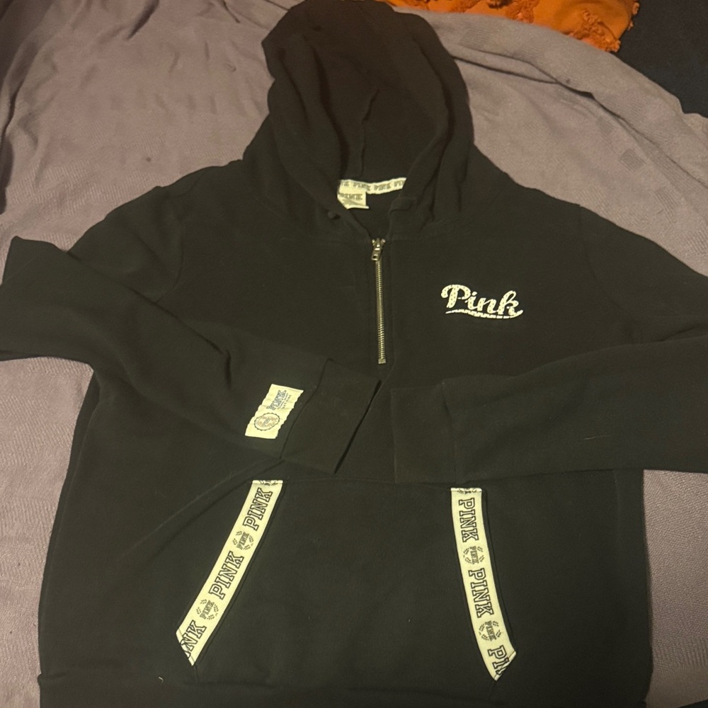 PINK Victoria's Secret Black Hoodie